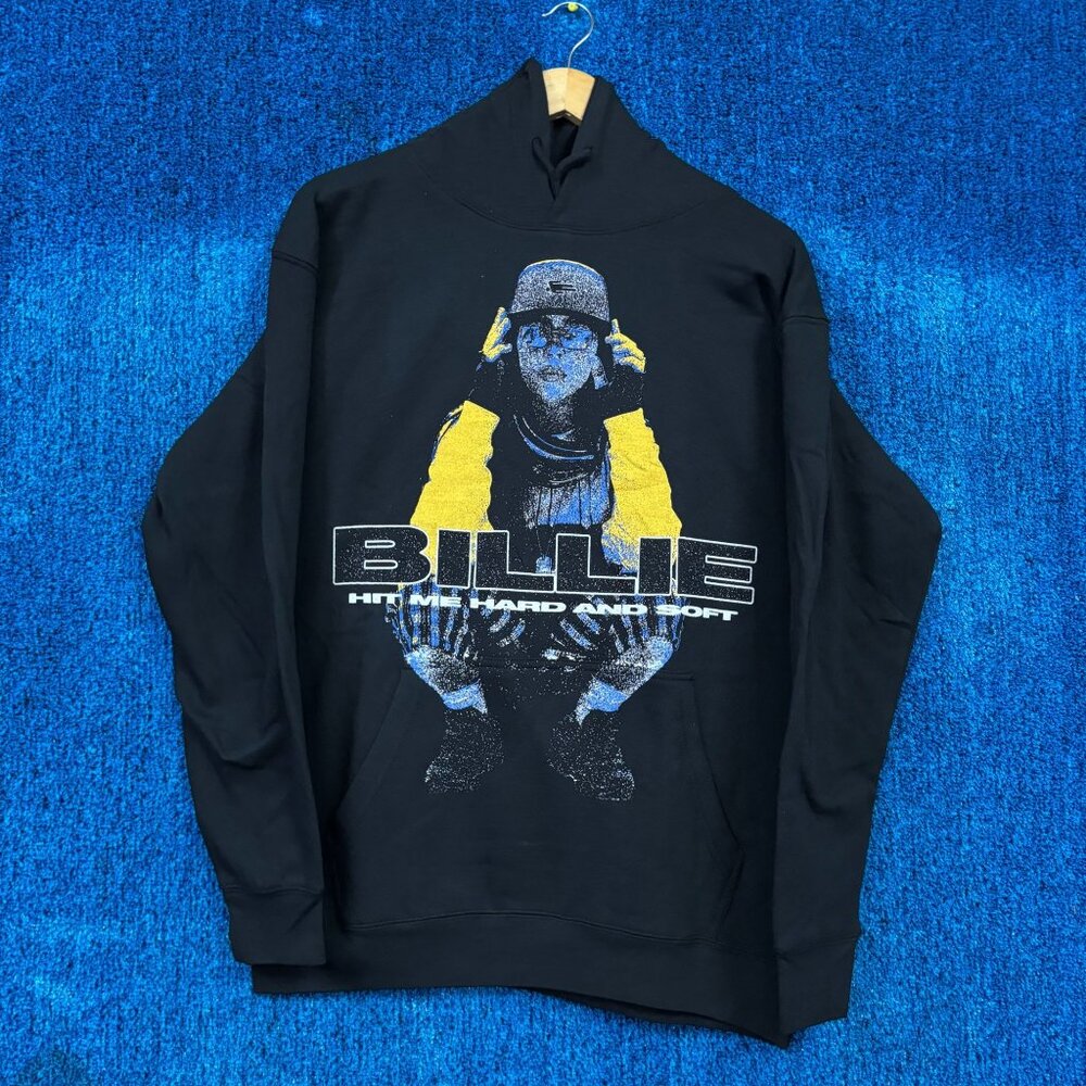 Billie Eilish Hit Me Hard & Soft Album Bedroom Pop Hoodie M